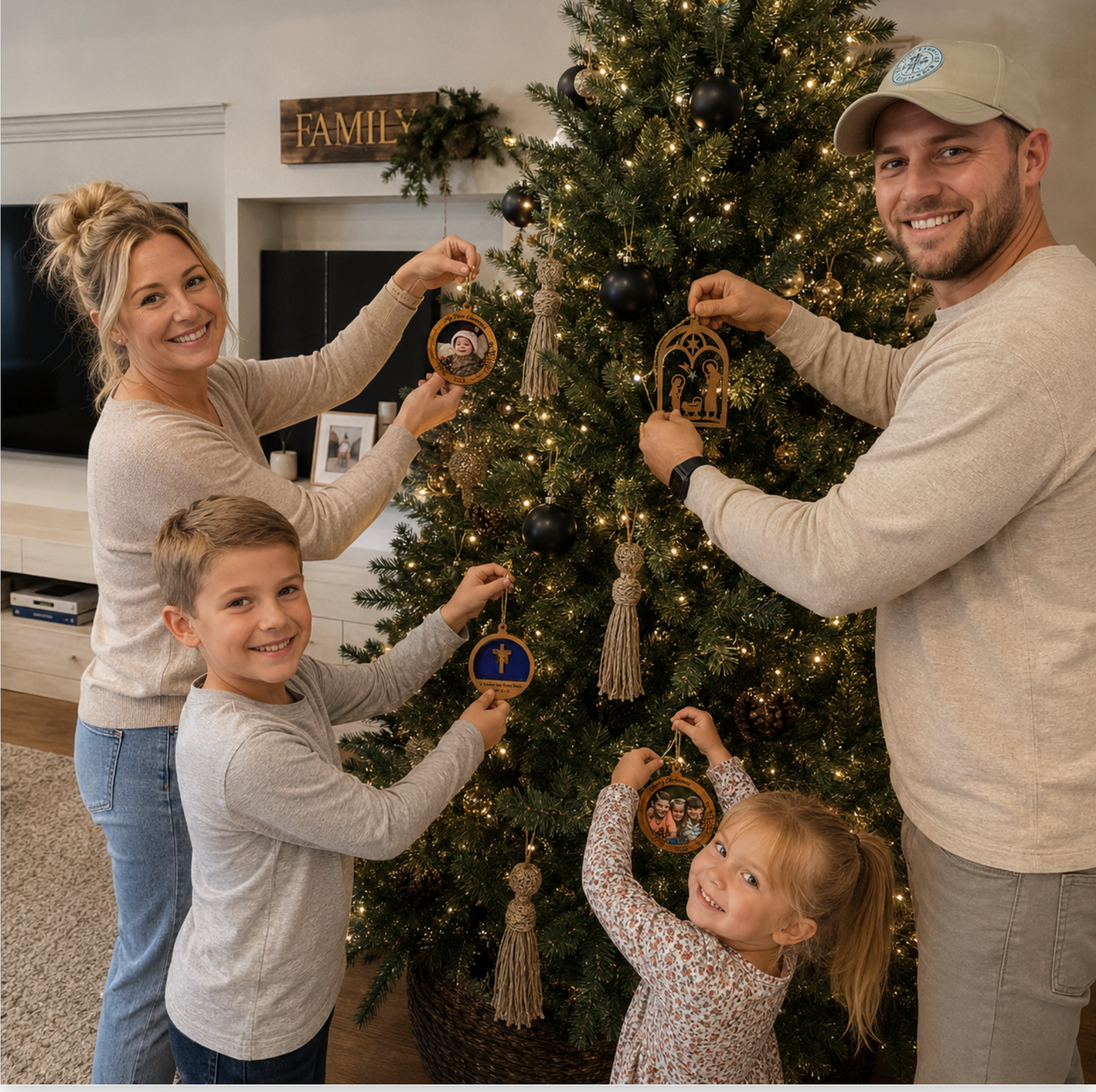 Custom Christmas Ornaments